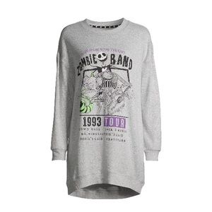 Disney’s Nightmare Before Christmas Sweater/Sleep shirt Size L